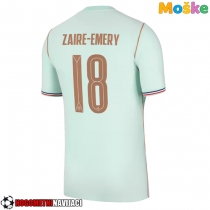 Moške Nogometnih dresov Francija Warren Zaire-Emery #18 Gostujoči SP 2026 Kratki rokavi